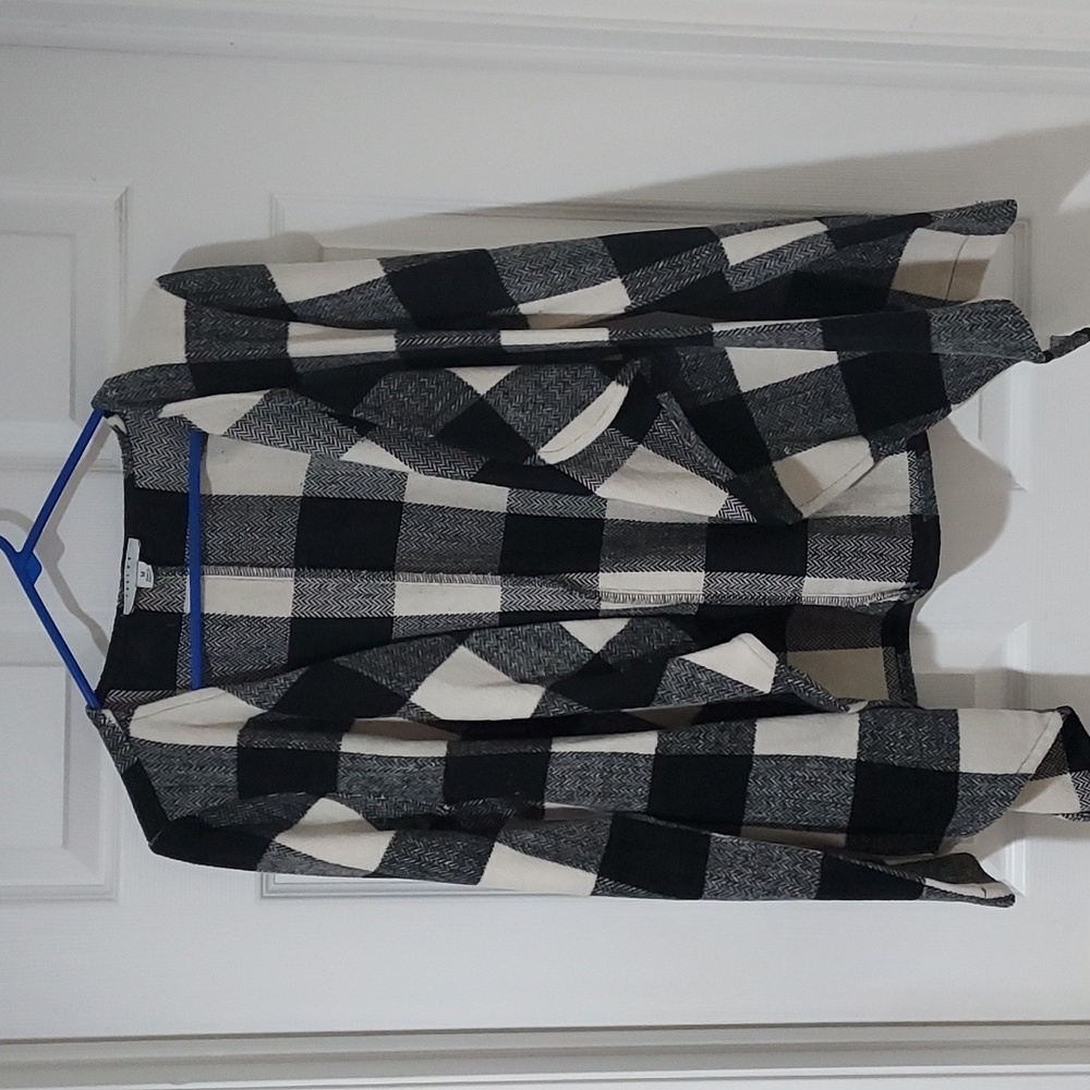 FAVLUX Plaid Cardigan